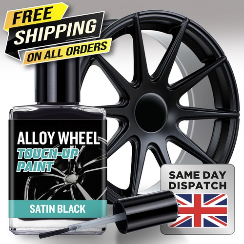 Satin black alloy - satin, wheel
