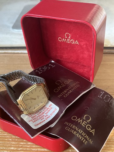 Vintage omega ville boxed - omega,