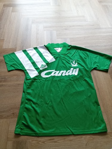 Liverpool away shirt green - liverpool,
