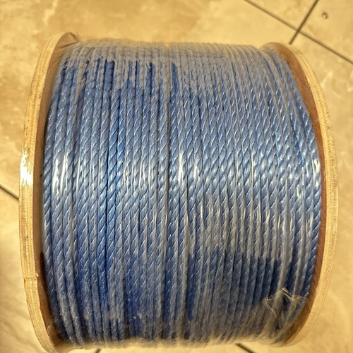 6mm blue polypropylene - blue, x