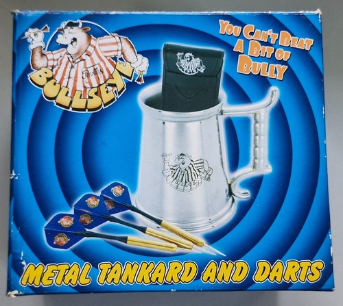 Bullseye metal tankard darts - metal,