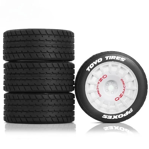 4pcs 60mm car wheel tire - 4pcs,