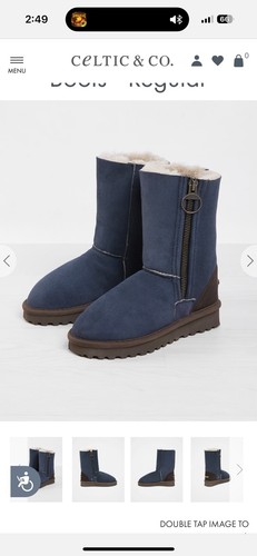 Celtic blue suede aviator - blue,