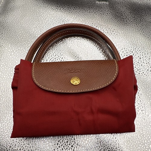 Longchamp pliage red tote - le,