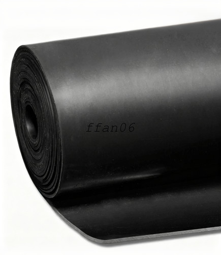 Smooth rubber matting roll - smooth,