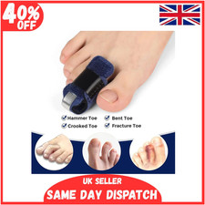 Toe Straightener Hammer Toe Corrector Brace Splint Wrap for Broken Fingers Toes