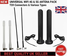 2 - 4 x  WiFi antenna 4G-5G router TS9 Wireless Router Antenna ZTE Zyxel HUAWEI