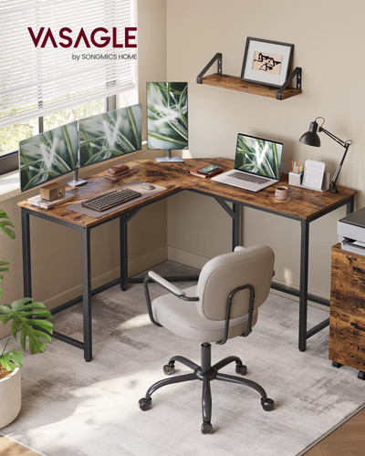 Shaped gaming desk - gaming, x