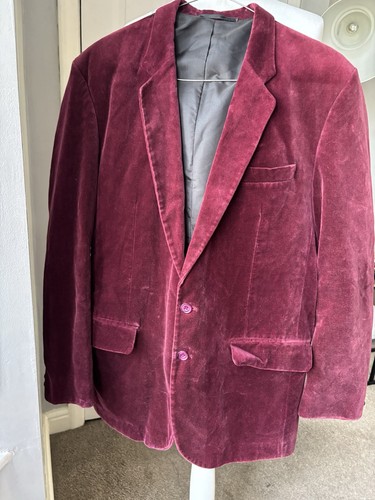 Men velvet burgundy - men’s,