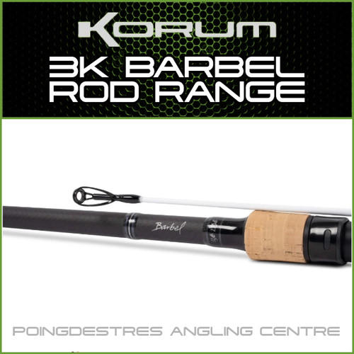 Korum barbel rods all - 3k,