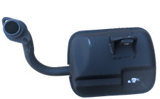 ukscooters VESPA 4T EXHAUST IN BLACK 4 STROKE LML 150 OEM PART LML STAR 125