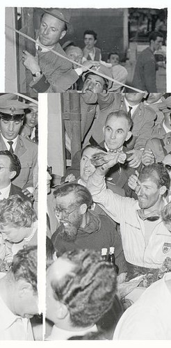 Stirling moss and fiance - and,