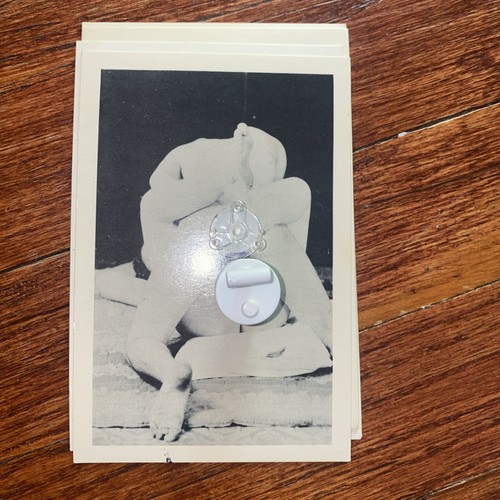 Risque post card cheesecake - card,