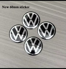 VW Volkswagen 60mm Centre Cap Badges T4 T5 Transporter Campervan Wheel Cap Alloy