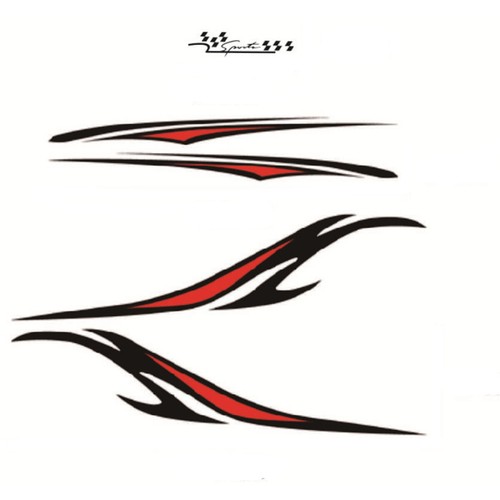 Sport racing decal - decal, car