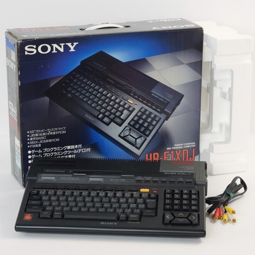 Msx2 sony f1xdj personal - msx2+,