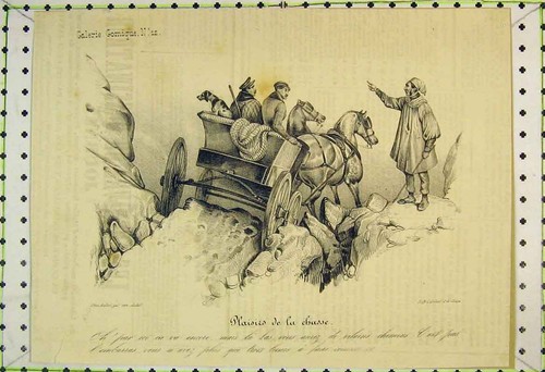 Original old antique - antique, print