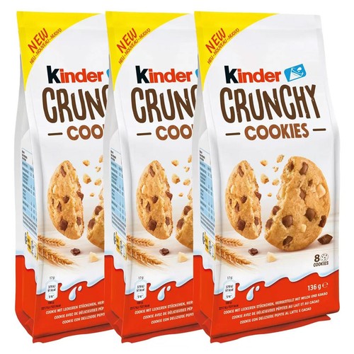 Ferrero kinder crunchy cookies - ferrero,