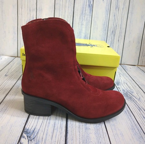 Fly london oiled suede ankle - london,