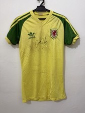 Wales Match Worn Jersey Shirt Away Trikot Maglia Vintage Vtg