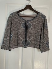 Vintage Beaded Jacket Shrug