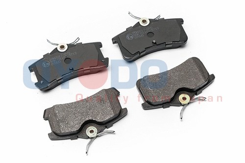 Rear brake pad set disc - pad,
