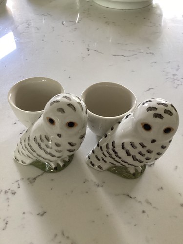 Quail pottery snowy - snowy, owl