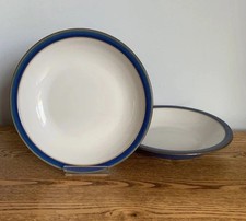Denby imperial blue rimmed - denby,