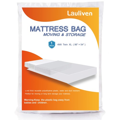 Mil plastic mattress bag for - plastic,