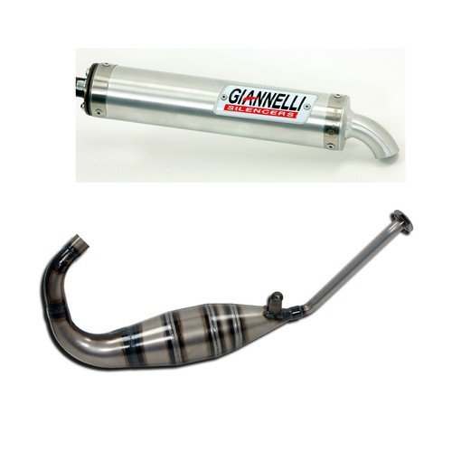 Full exhaust aluminium road - exhaust,