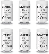 6 Pack 4-80W Fluorescent Tube