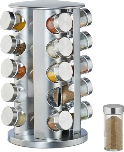 Jar rotating spice carousel - rotating,