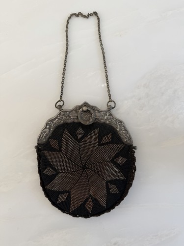 Antique victorian steel cut - steel,
