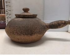 Rare Vintage Thomas Clay Potato Chestnut Roaster Baker Kartoffelfeuer 