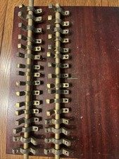 Stair rods antique brass 36 No Brackts