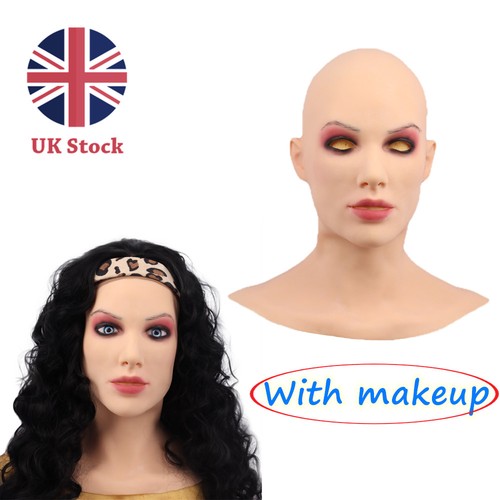 Realistic silicone mask with - silicone,