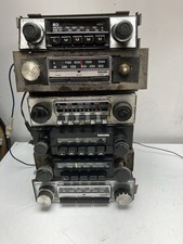 6 Vintage Car Radios 1970s