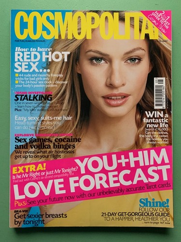 Cosmopolitan may 2001 - cosmopolitan, kristy