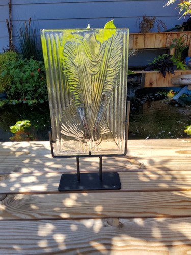 Fused glass wall art - fused,