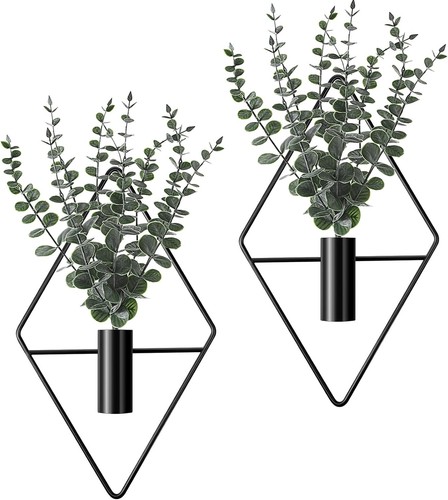 Pcs black hanging planters - black,