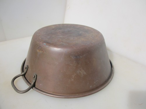 Antique copper jam pan - copper,
