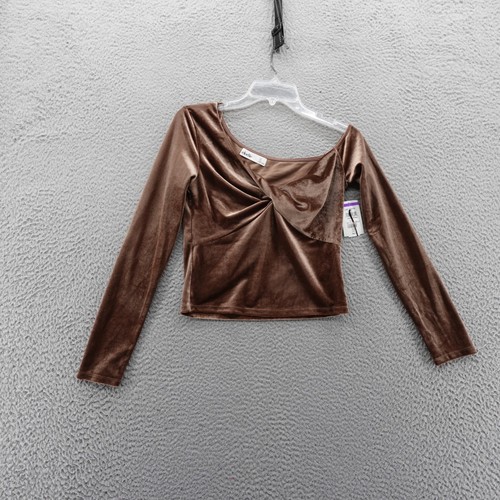 Elodie brown velvet twist - brown,