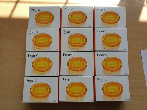 Pears transparent amber - transparent, soap