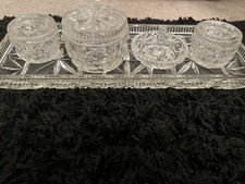 Glass Dressing Table Tray and