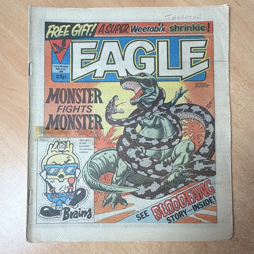 Eagle comic july 1984 - eagle, 1