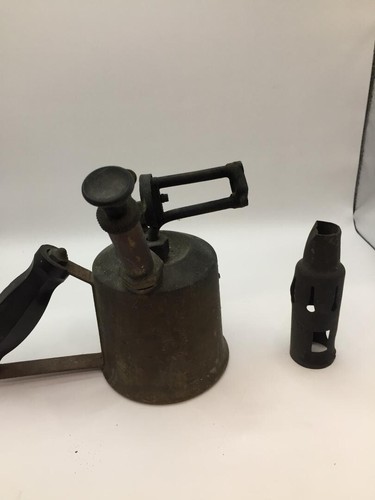 Antique vintage brass blow - brass,