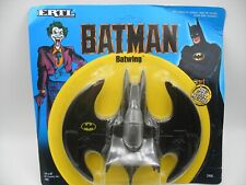 Tim Burton Vintage 1989 DC Comics BATMAN Metal Ship BATWING Die Cast ERTL