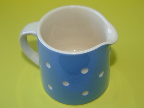 Green domino milk jug - a,