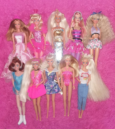 Barbie dolls x10 - barbie,