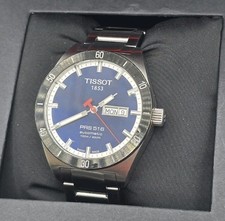 Tissot prs 516 blue - dial, day